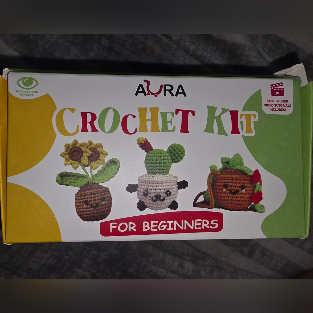 Aura Crochet Kit for Beginners